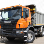 Доставка строительных материалов самосвалом Scania 18 м³